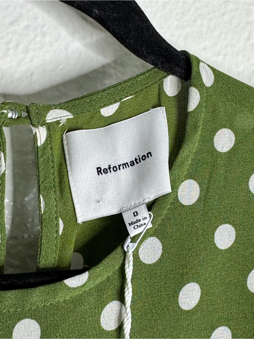 NWT Reformation Carolena Dress size 0 - Picture 7 of 12